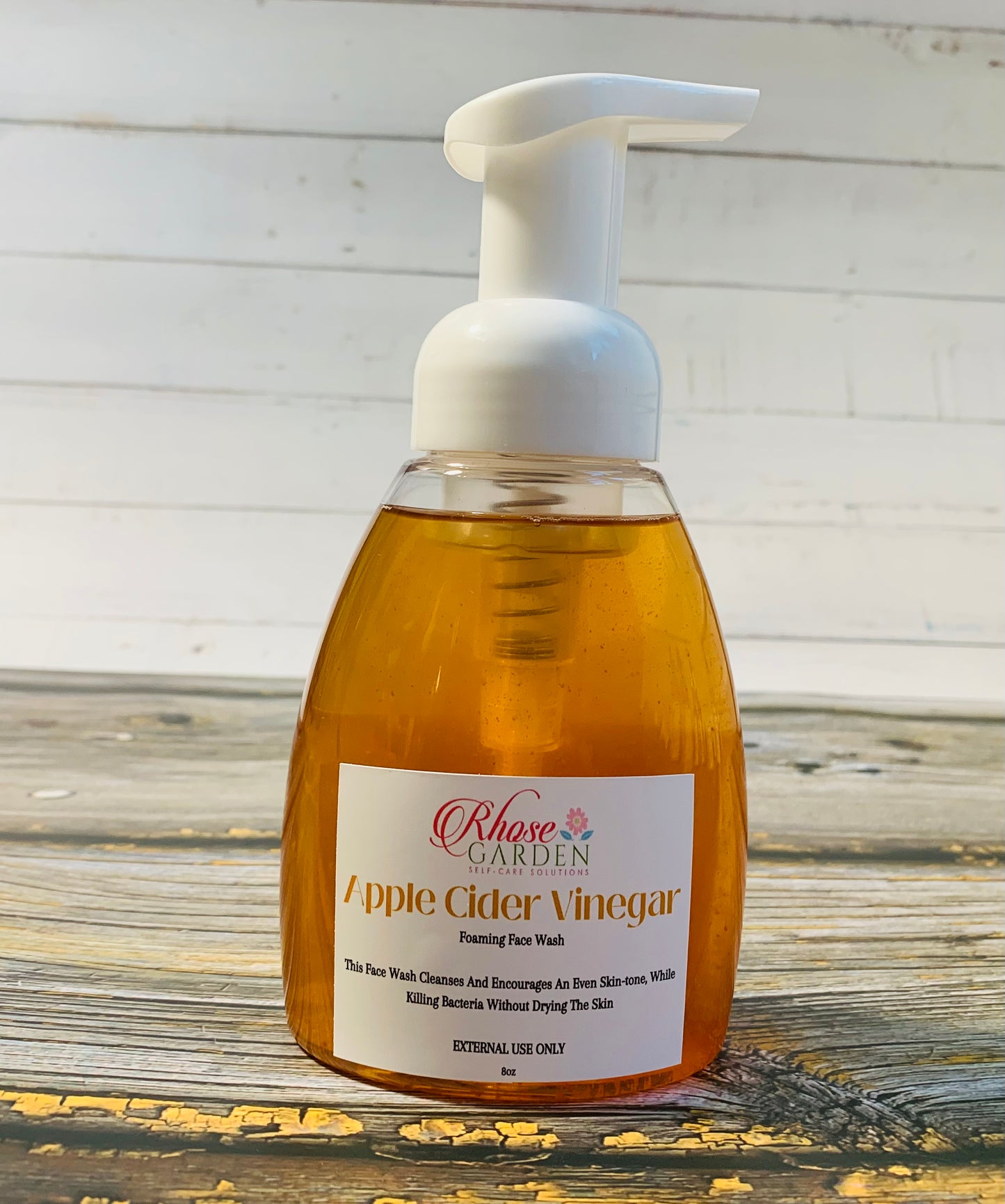 Apple Cider Vinegar Foaming Face Wash